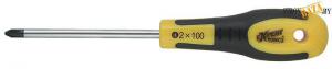 Отвертка крестовая "FRENDLY GRIP" PH1х150 мм