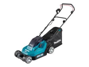 Газонокосилка аккумуляторная MAKITA DLM 382 CM2 (18.0 В, 2 акк., 4.0 А/ч, Li-Ion, шир. 380 мм, выс. 25-75 мм, пластм. корпус, травосборник 40)
